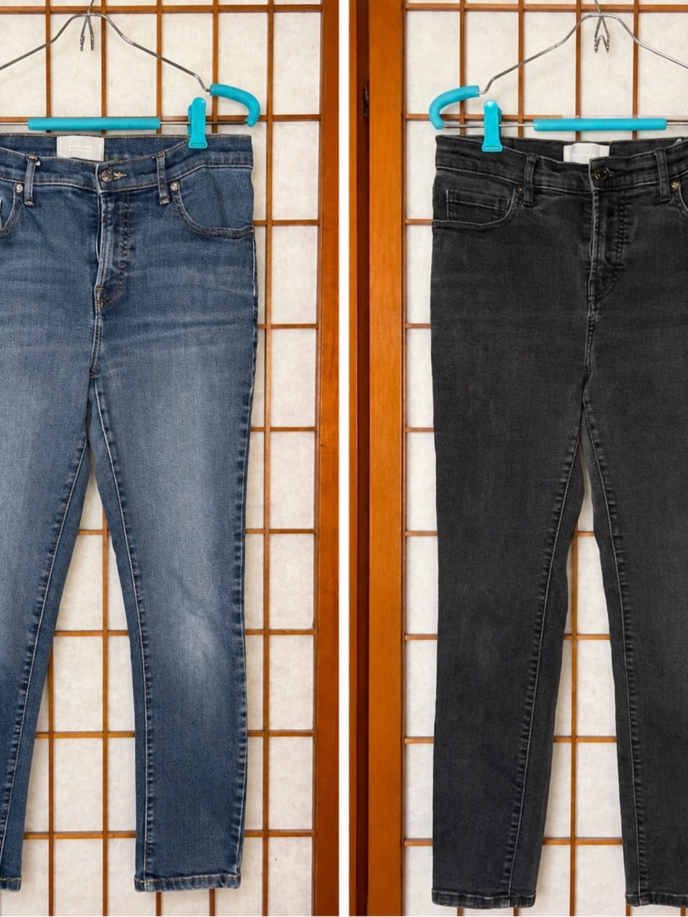 Two pairs Everlane Mid-Rise Skinny Ankle Jeans Bundle | Size 31